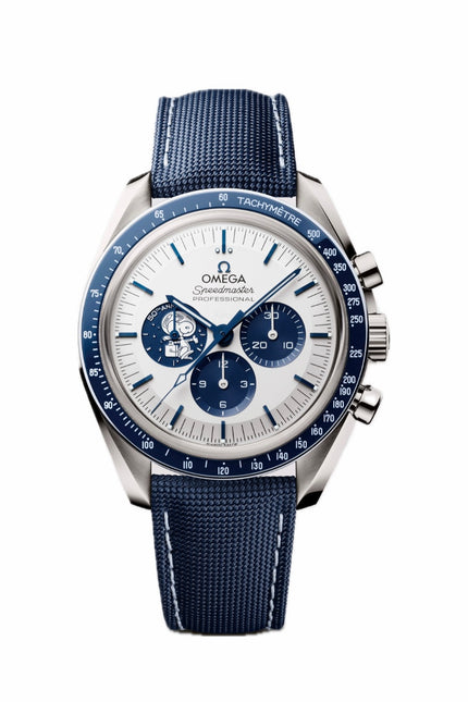 OMEGA SPEEDMASTER SERIE DE ANIVERSARIO SNOOPY - AZUL