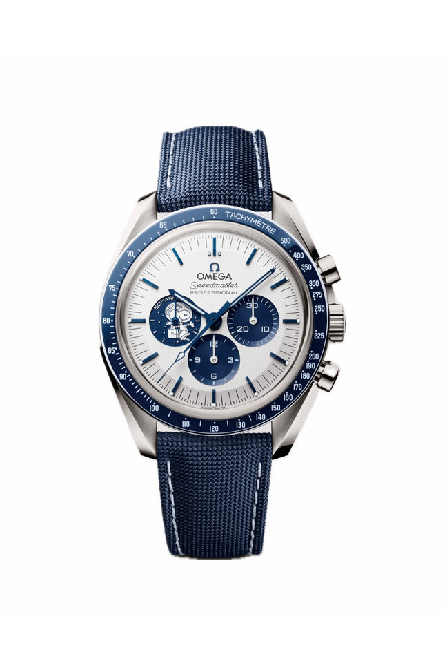 OMEGA SPEEDMASTER SERIE DE ANIVERSARIO SNOOPY - AZUL