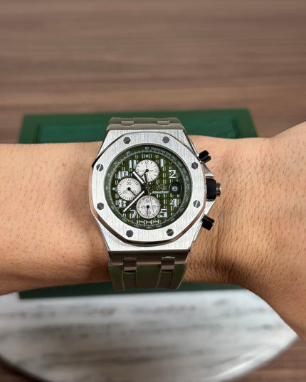 AUDEMARS PIGUET ROYAL OAK OFFSHORE CRONÓGRAFO - VERDE