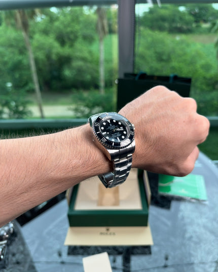 ROLEX SEA-DWELLER DEEPSEA - BLACK DIAL SUIZO