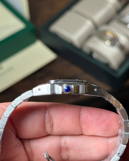 CARTIER SANTOS PLATEADO MINI DAMA