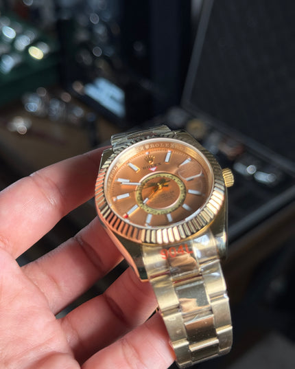 ROLEX SKY-DWELLER - DORADO
