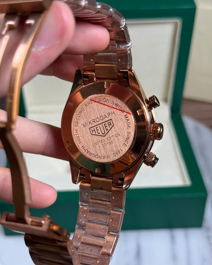TAG HEUER CARRERA CRONÓGRAFO - ROSE GOLD
