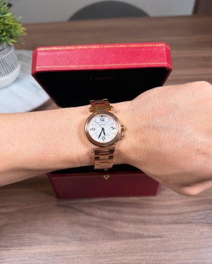 CARTIER PASHA - ROSEGOLD