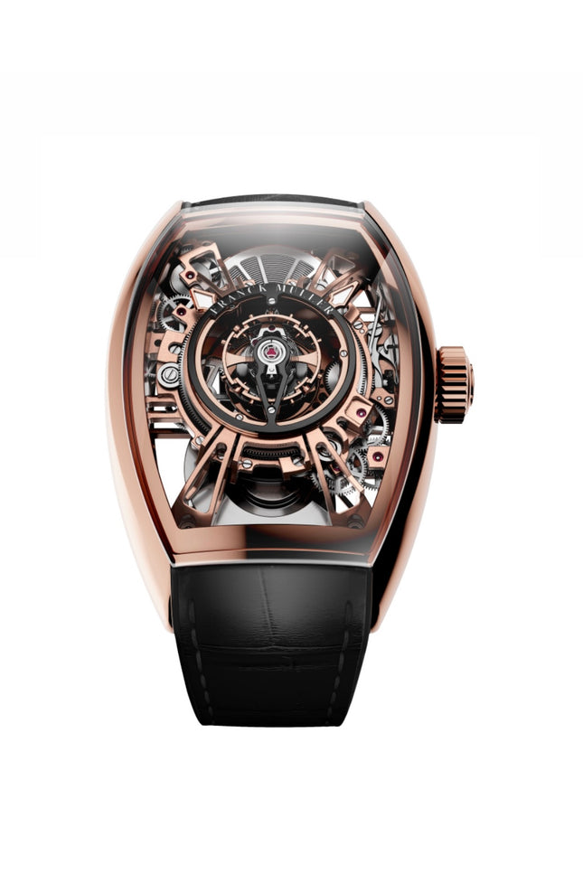 FRANCK MULLER GRAND CENTRAL TURBILLON  SUIZO - ROSEGOLD