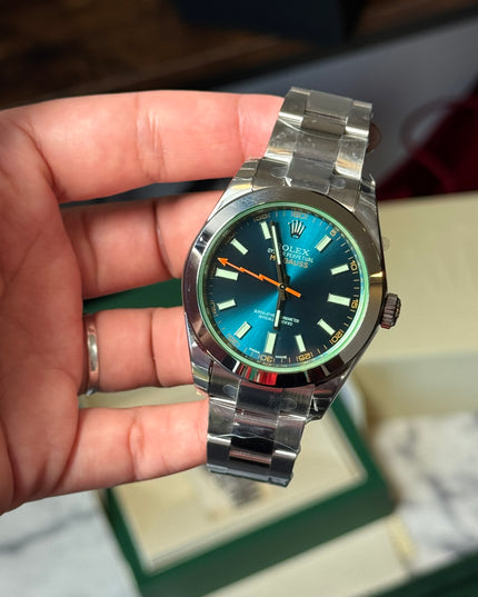 ROLEX MILGAUSS AZUL SUIZO