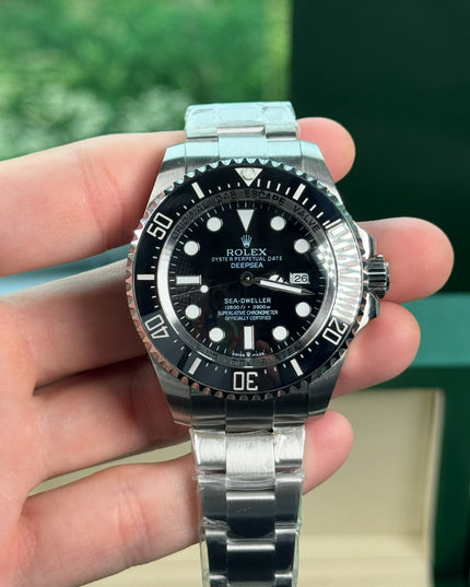 ROLEX SEA-DWELLER DEEPSEA - BLACK DIAL SUIZO