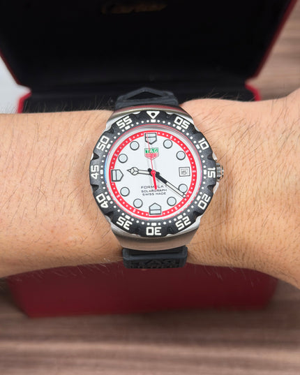 TAG HEUER FORMULA 1  SOLARGRAPH 38MM CAUCHO