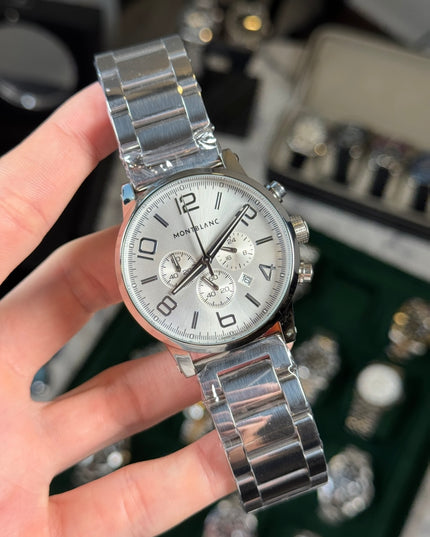 MONTBLANC CRONÓMETRO - PLATEADO