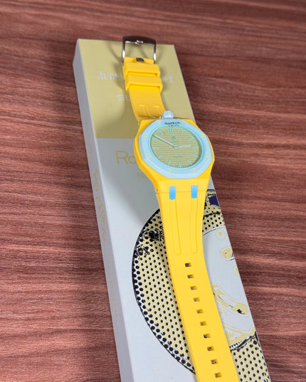 AUDEMARS PIGUET x SWATCH ROYAL POP BLAUE ACHT