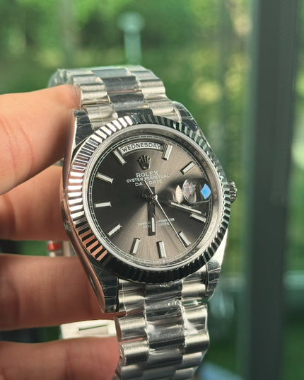 ROLEX DAY-DATE SUIZO - ACERO