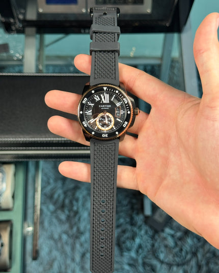 CARTIER DIVER AUTOMATIC - NEGRO