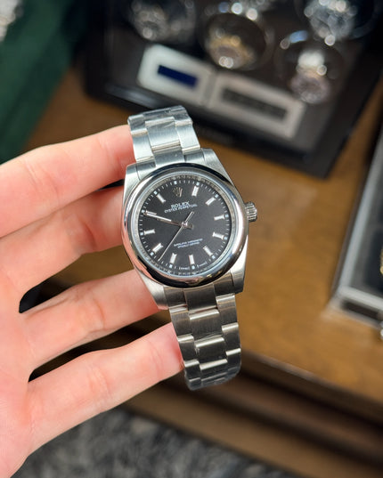 ROLEX OYSTER PERPETUAL 36MM - FONDO NEGRO