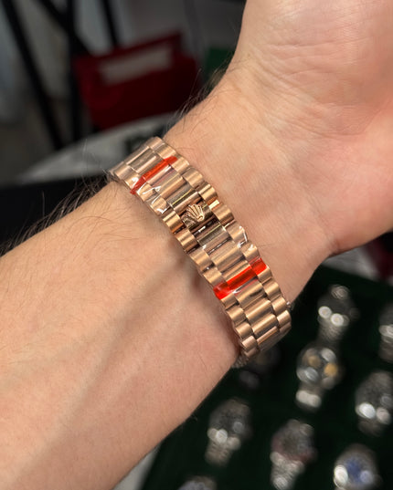 ROLEX DAY DATE ROSEGOLD - FONDO VERDE