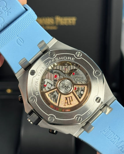 AUDEMARS PIGUET ROYAL OAK OFFSHORE CRONÓGRAFO SUIZO - AZUL