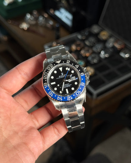 ROLEX GMT MASTER II BATMAN SUIZO - OYSTER