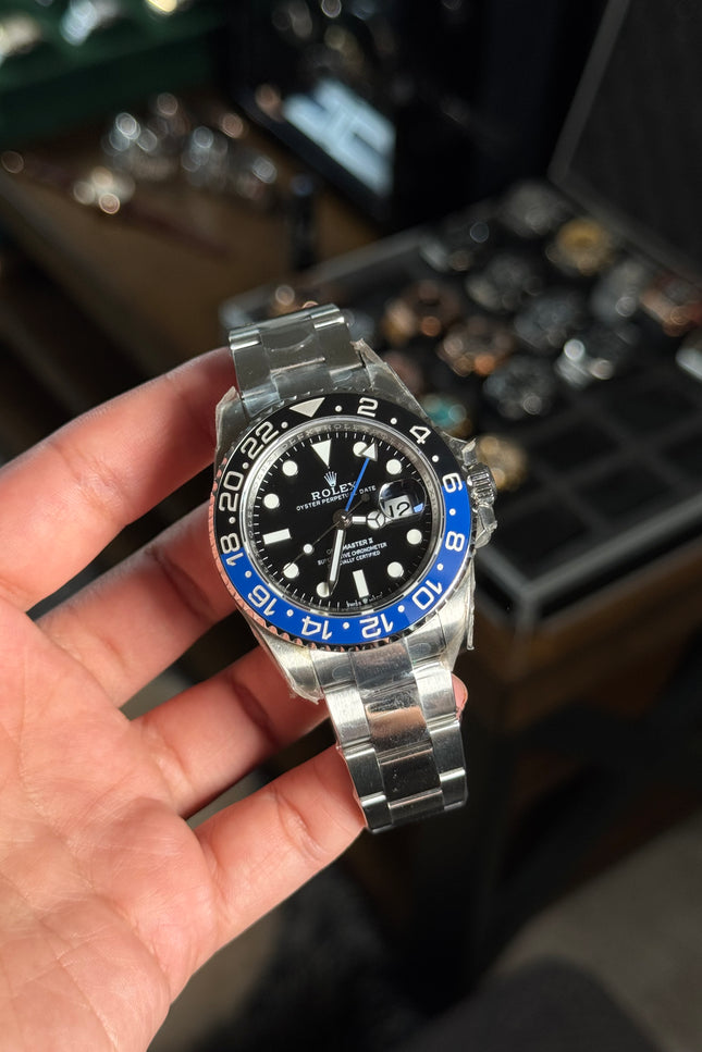 ROLEX GMT MASTER II BATMAN SUIZO - OYSTER