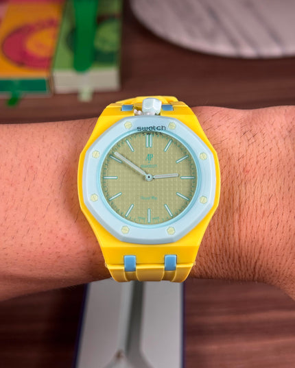 AUDEMARS PIGUET x SWATCH ROYAL POP BLAUE ACHT