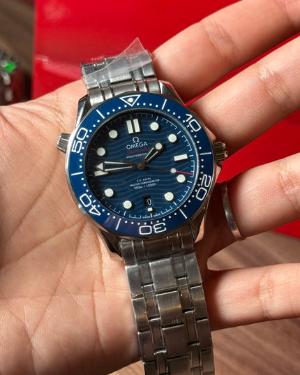 OMEGA SEAMASTER DRIVER 300M AUTOMÁTICO - FONDO AZUL SUIZO