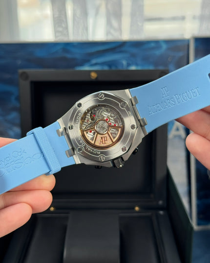 AUDEMARS PIGUET ROYAL OAK OFFSHORE CRONÓGRAFO SUIZO - AZUL
