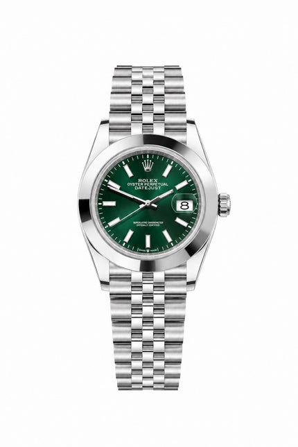 ROLEX DATEJUST 36MM GREEN DIAL JUBILEE