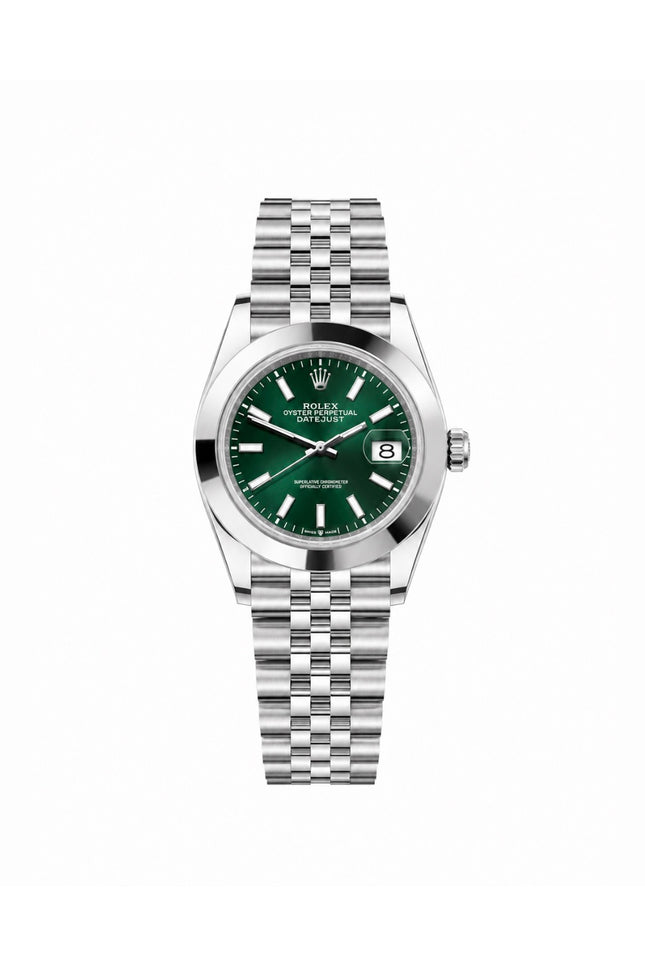 ROLEX DATEJUST 36MM GREEN DIAL JUBILEE
