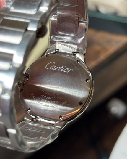 CARTIER BALLON BLEU 36MM - FONDO ROSA