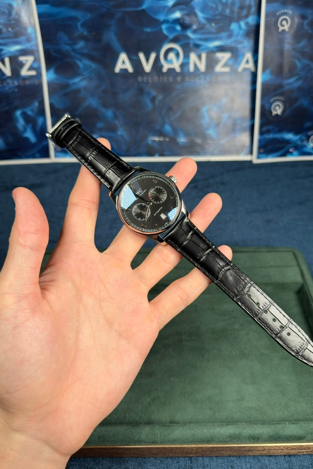 IWC SCHAFFHAUSEN - EXTENSIBLE NEGRO