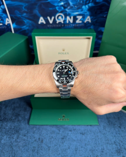ROLEX GMT II NEGRO OYSTER SUIZO