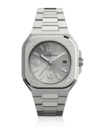 BELL & ROSS GREY STEEL