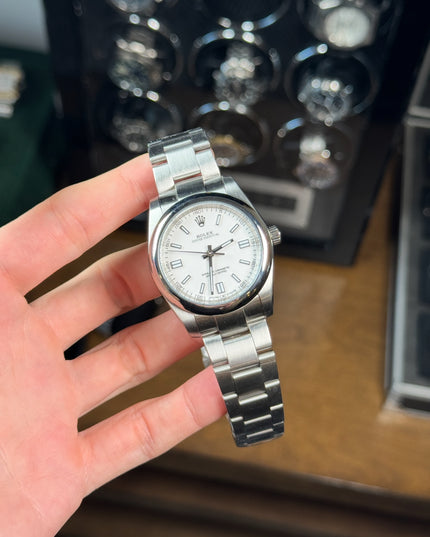 ROLEX OYSTER PERPETUAL 36MM - FONDO BLANCO