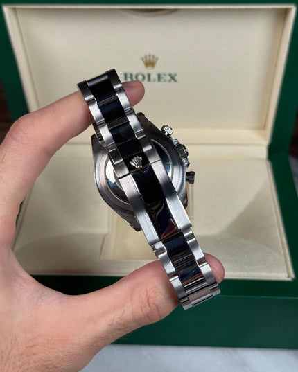 ROLEX DAYTONA RAINBOW PLATEADO