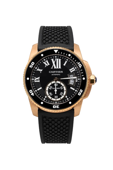 CARTIER DIVER AUTOMATIC - NEGRO/ROSEGOLD