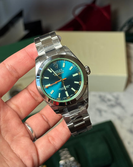 ROLEX MILGAUSS AZUL SUIZO
