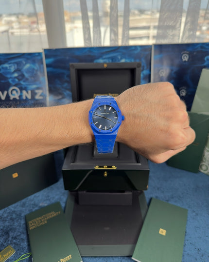 AUDEMARS PIGUET ROYAL OAK SUIZO - AZUL