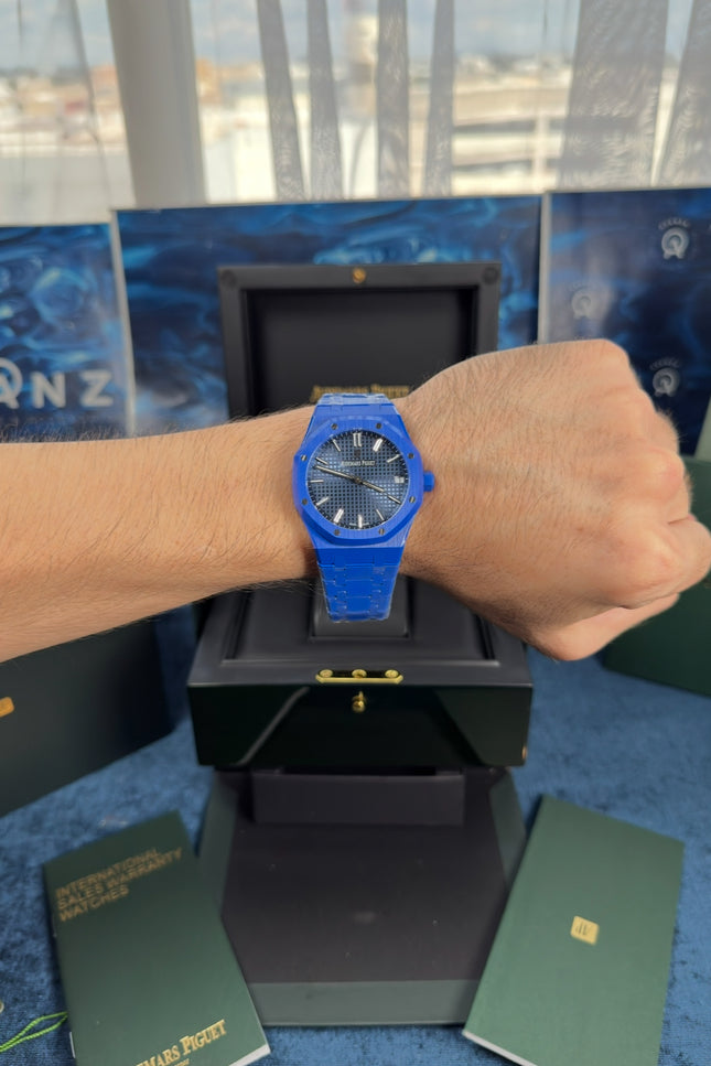 AUDEMARS PIGUET ROYAL OAK SUIZO - AZUL