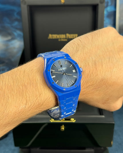 AUDEMARS PIGUET ROYAL OAK SUIZO - AZUL
