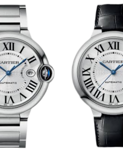 CARTIER BALLON BLEU SUIZO DOBLE EXTENSIBLE - FONDO BLANCO