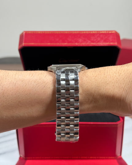 CARTIER PANTHERE PLATEADO GRANDE