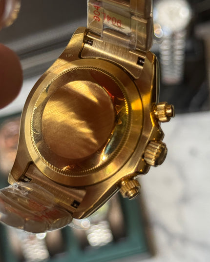 ROLEX DAYTONA DORADO - FONDO VERDE