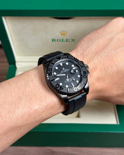 ROLEX YACHT-MASTER TOTAL BLACK