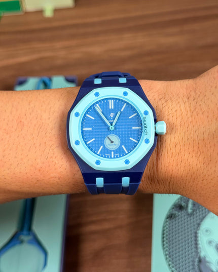 AUDEMARS PIGUET x SWATCH ROYAL POP LAN BA