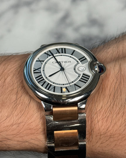 CARTIER BALLON BLEU ROSE GOLD 40MM