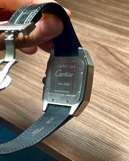 CARTIER SANTOS CRONÓGRAFO - PIEL