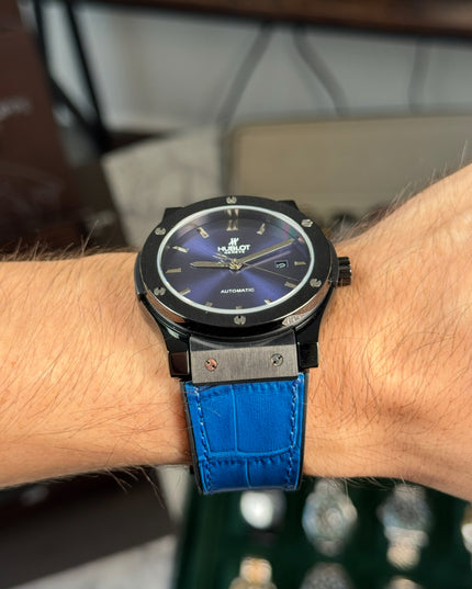 HUBLOT CLASSIC CERAMIC BLUE