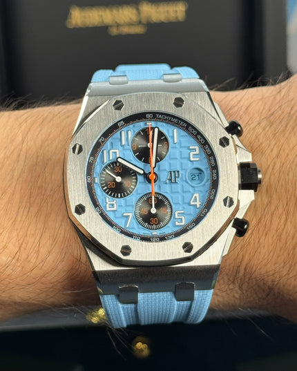 AUDEMARS PIGUET ROYAL OAK OFFSHORE CRONÓGRAFO SUIZO - AZUL