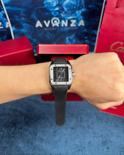 CARTIER SANTOS 100 SUIZO LONA