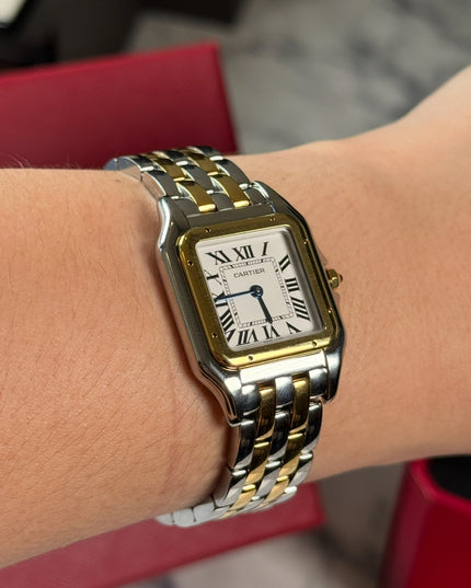 CARTIER SANTOS PANTHERE BICOLOR