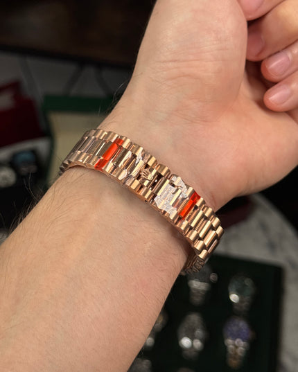 ROLEX DAY DATE ROSEGOLD - FONDO NEGRO