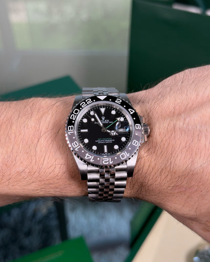 ROLEX GMT BRUCE WAYNE JUBILEE SEMI SUIZO